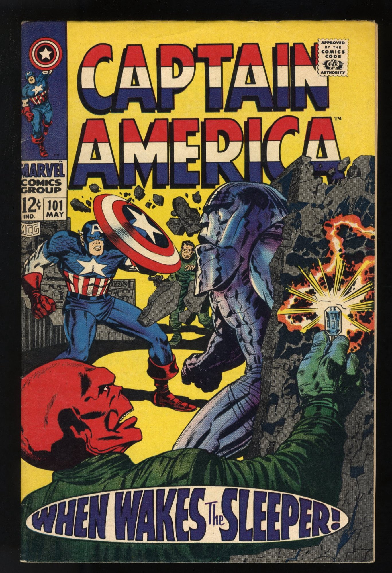 Cover of Captain America #101