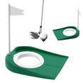 thumbnail image 4 of Yosoo Indoor Outdoor Plastic Golf Putting Cup Practice Aids with Adjustable Hole White Flag, Plastic Golf Putting Cup,Putting Cup, 4 of 9