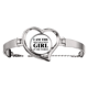 thumbnail image 1 of Soy la chica más hermosa Pulsera pulsera de joyería en forma de corazón Unbranded  M, 1 of 3