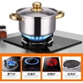 thumbnail image 3 of Batería De Acero Inoxidable Roja 12 Pz Cooking Set, 3 of 4