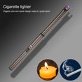 thumbnail image 4 of Encendedor de cigarrillos sin llama de arco eléctrico recargable por USB (negro), 4 of 10