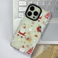 thumbnail image 5 of Christmas Phone Case for iPhone 13 Pro Max, Cute Christmas Xmas Santa Pattern Clear Case for Women Girls Kids Santa Claus Slim Soft Shockproof Transparent Case, Clear, 5 of 6