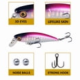 thumbnail image 3 of 6.5cm 4g Floating Minnow Lure - Micro Hard Bait for Long Casting (Targeting Mandarin Fish, Topmouth Culter & Bass), 3 of 4