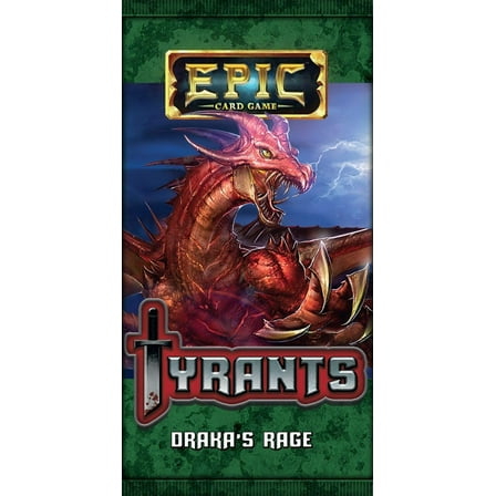 Epic Card Game Tyrants Draka's Rage Booster Pack