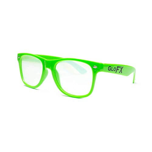 GOGORAVERS – Lunettes De Diffraction Psychédéliques – Verres Bleus – Style Aviateur – Kaléidoscope – Rave, Festival, Voyage, Mode