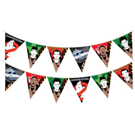 Ghostbusters Banner Pennant 1 Pack – Ghostbusters Party Supplies