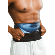 Sweat Shaper Waist Trimmer for Men, Waist Trainer Sauna Belt, Neoprene-Free Waist Cincher, Sauna Slimming Belt