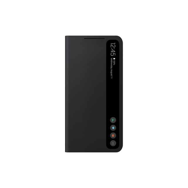 Funda para teléfono SAMSUNG Galaxy S21 FE 5G S View Cover negra