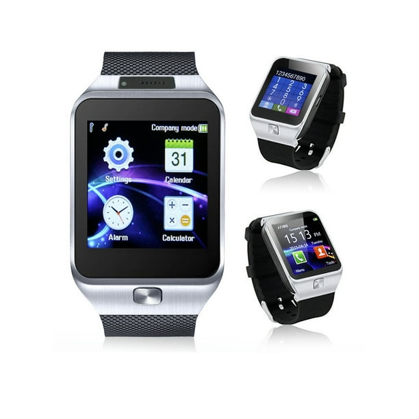 Indigi® Universal Bluetooth Sync (iOS & Android) SmartWatch + Phone w/ Optional SIM + Pedometer