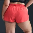 thumbnail image 2 of Plus Size Nike Tempo Dri-FIT Mid-Rise 3-in. Brief-Lined Running Shorts Color: Black White Size: 2X, 2 of 4