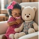 thumbnail image 2 of Muñeca Reborn Pinky Black Girl, 50 cm, realista, con ropa, 2 of 5