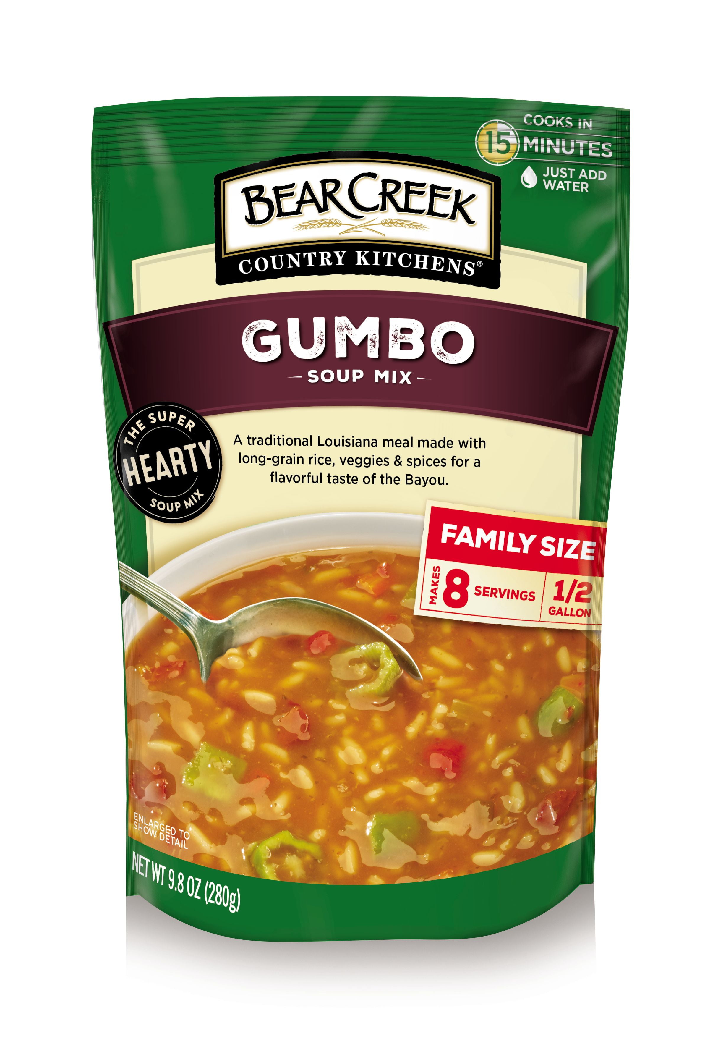 Bear Creek Country KitchensÂ® Gumbo Soup Mix 9.8 oz. Pouch