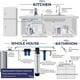 thumbnail image 5 of iSpring FM15B - Cartucho de filtro de repuesto reductor de hierro y manganeso para sistema de filtración de agua para toda la casa WGB21BM, 1 unidad (paquete de 1), alta capacidad de 10 x 4.5 pulgadas, 5 of 5