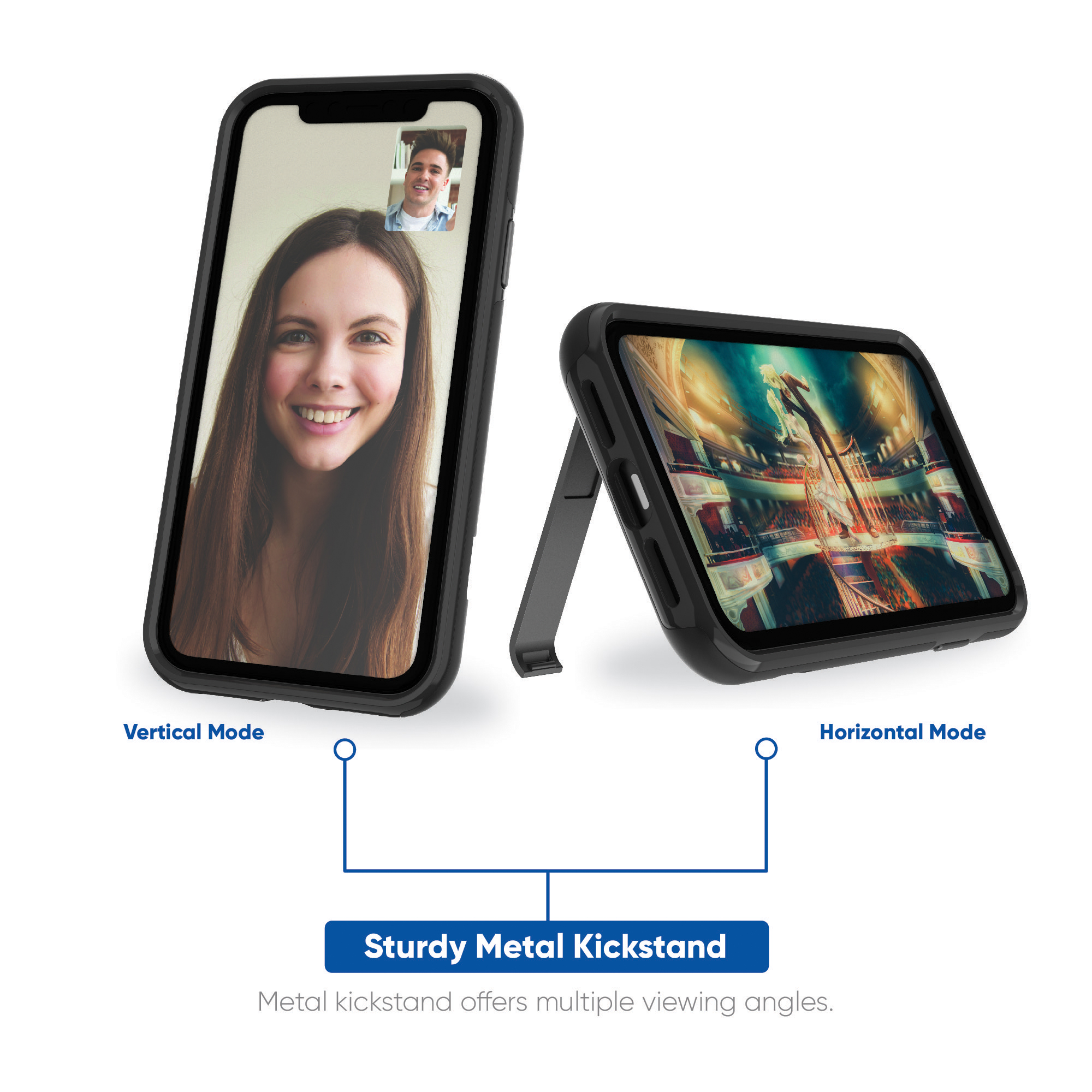 onn. Phone Case with Kickstand for iPhone XR - image 4 of 5
