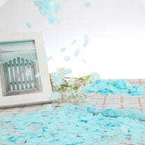 Raindrops Paper Confetti Anniversary Party Delicate Shape 1.00X1.00X0.10CM Blue