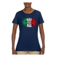 thumbnail image 2 of Wild Bobby, Italian Soccer Its Coming to Rome, Sports, Women Graphic Tee, Navy, XX-Large, 2 of 4