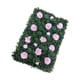 thumbnail image 4 of Panel de pared de césped artificial con flores, panel de pared verde para el hogar, telón de fondo floral, planta artificial para cubierta, día de San Rosa, 4 of 8