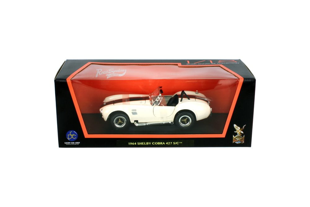 Shelby Cobra 427 1:18 スケール ダイキャスト Activity Set ミニカー ダイキャスト 車 自動車 ミニチュ