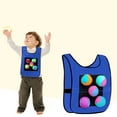 thumbnail image 2 of Adults Stick Ball Vest Ball Game Sticky Target Ball Vest Outdoor Game Props with 5 pcs Soft Fleece Balls Safe for Indoor and Outdoor Playing, 2 of 8