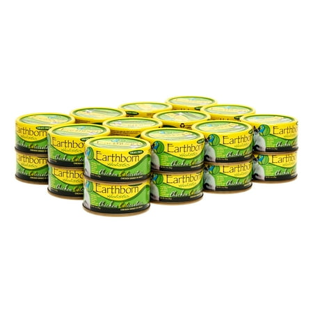 UPC: 0034846715125 | Earthborn Holistic Chicken Catcciatori Chicken All Stages Wet Cat Food 3 Oz