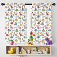 thumbnail image 5 of Blackout Kids Curtains,White Dinosaurs Eggs Names Pattern Childrens Insulated Curtains Set Of 2,Bedroom Essentials,Toddler Room Decor 42"x54", 5 of 5