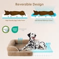 thumbnail image 4 of Cama para perros EHEYCIGA Orthopaedic XL, impermeable, de espuma viscoelástica, color camel, 4 of 8