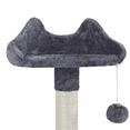 thumbnail image 4 of Renwick 63.5''H Multi Level Cat Tree Condo with Scratching Post, Dark Gray, 4 of 6