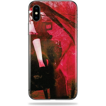 Skin For Apple iPhone XS - Anime | Protective, Durable, and Unique Vinyl Decal wrap cover | Easy To Apply, Remove, and Change (Best Anime App For Iphone)
