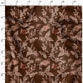 thumbnail image 6 of Soimoi Brown Fabric - By the Yard - 56 Inch Wide - Florals Print Fabric - Elegant and Timeless Patterns for Fashion and Home Decor Printed Fabric, 6 of 6
