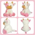 thumbnail image 4 of Muñeca de peluche con forma de vaca, 23 cm, FAYUAKU, para niños de más de 3 años, 4 of 6