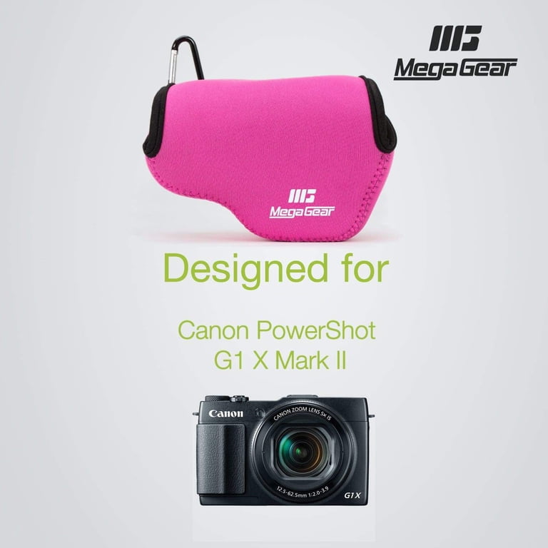 MegaGear Canon PowerShot G1 X Mark II Ultra Light Neoprene Camera 