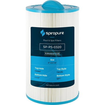 SpiroPure Replacement for Unicel 6CH-35 Pleatco PTL35W-P-4 Filbur FC-0320 Hot Tub Spa Pool Filter Replacement Cartridge