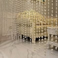 thumbnail image 5 of Sparkly Bling Decor, Replacement Crystals for Lamps, Clear Acrylic Plastic Chandelier Prism Drop Pendant, Elegant Crystal Dangle for Manzanita Tree Centerpiece, Wedding, 5 of 7