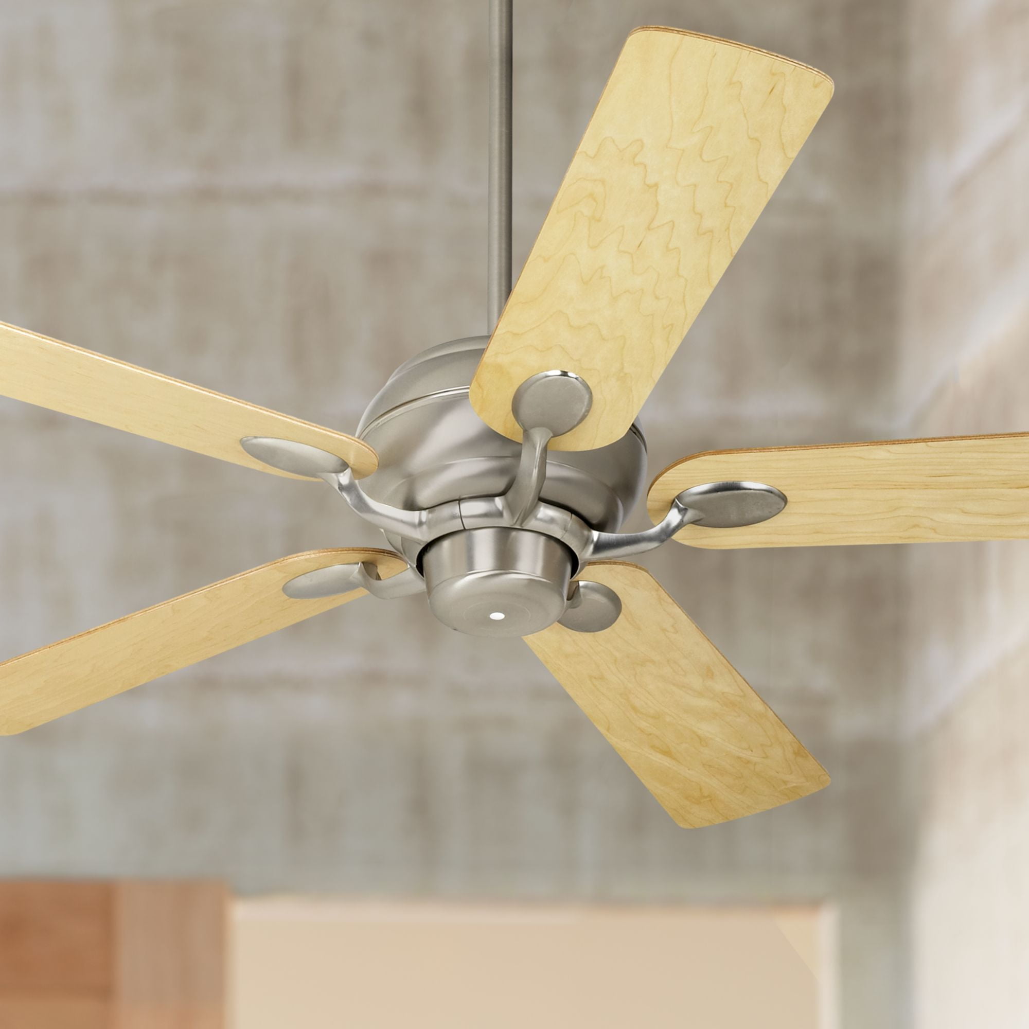 52 Casa Vieja Casa Optima 8482 Brushed Nickel Ceiling Fan