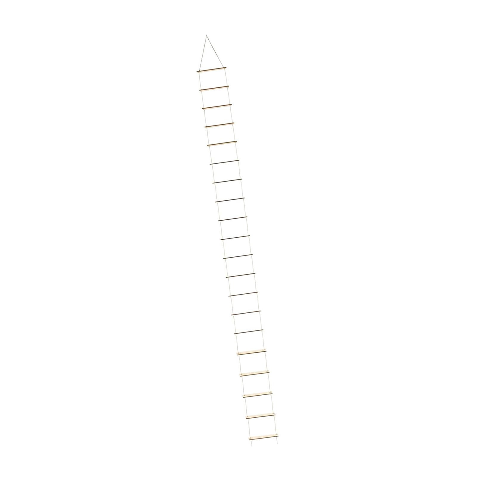 S SERENABLE Rope Ladder for Gnomes Length 100cm for Christmas Trees Micro Landscape Yard
