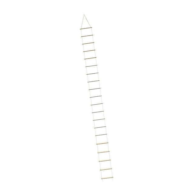 DYNWAVECA Rope Ladder for Gnomes Length 100cm for Christmas Trees Micro Landscape Yard