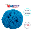 thumbnail image 3 of Turquoise Tissue Paper Squares, Bulk 100 Sheets, Presents by A1 Bakery Supplies, Made In USA Large 15 Inch x 20 Inch, 3 of 6