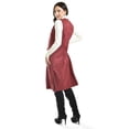 thumbnail image 3 of Chaleco largo tipo gamuza Roman Fashion /Juvenil, 3905 (Vino) vino Unitalla, 3 of 5