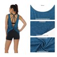 thumbnail image 4 of icyzone Open Back Athletic Yoga Tops Gym Shirts Workout Tank Tops for Women, 4 of 6