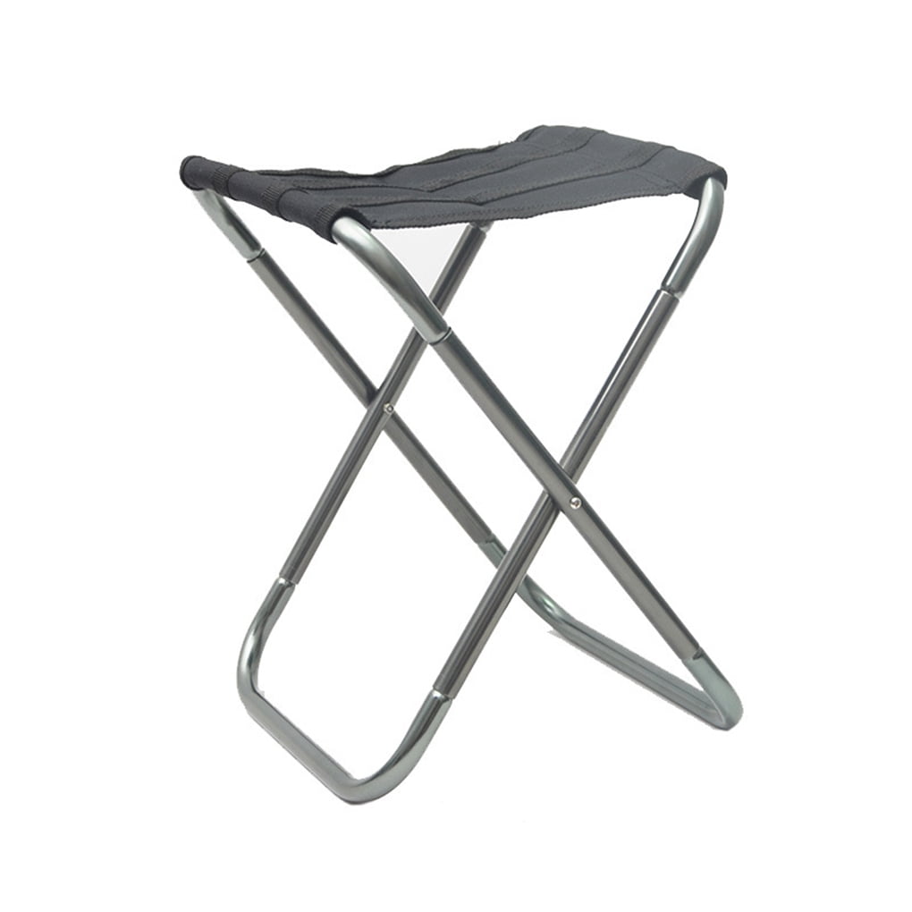 Camping Stool, Oxford Cloth Portable Folding Stool for Outdoor Walking