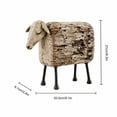 thumbnail image 4 of Vintage Longhorn Sheep Sculpture, Western-Style Decorative Sheep Statue,Lodge‑Style Home Ornament, Excellent Accent For Entryway And Living Room Spaces, 4 of 8