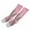 Pink, variant on Mens Womens Soccer Socks, Over The Calf Compression Athletic Socks for Running & Training 6colors&3sizes