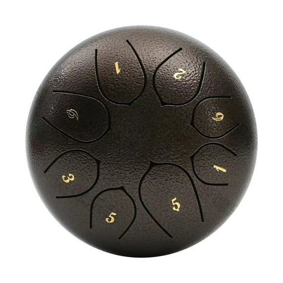 IBaodan Massive Markdowns Musical Toys Outdoor Rain Drum Play Steel Tongue Drum 114cm 8 Tones Essential Drum With Drum sticks And Music Book Handpan Gift for Kids Multi-color Carbon Steel