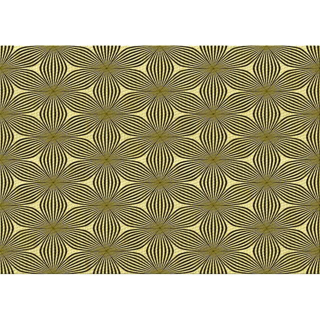 Ahgly Company Machine Washable Indoor Rectangle Transitional Chocolate Brown Area Rugs, 6' x 9'