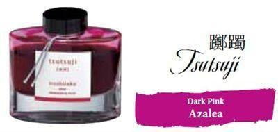 Pilot Iroshizuku Bottled Fountain Pen Ink, Tsutsuji, Azalea, Dark Pink, 50ml (69216)