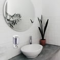 thumbnail image 4 of TOYMYTOY  2Pcs Silver ABS Wall-Mounted Shampoo Container, Modern Look, Large Capacity, 4 of 6