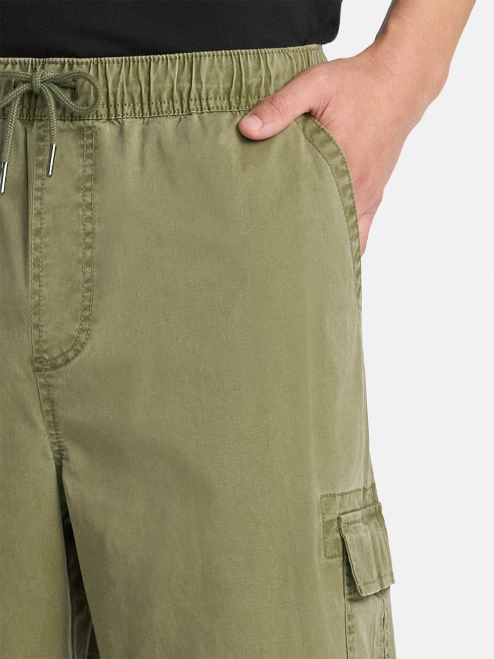 No Boundaries Baggy Fit Wide Leg Cargo Pants, Men's Sizes XS-5XL