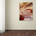 thumbnail image 3 of Cassatt 'Woman With A Pearl Necklace In A Loge' Canvas Art, 3 of 3