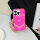 thumbnail image 4 of Laser Multi-Layer Love Design for iPhone 13 Pro Max Phone Case Fashion Fluorescent Rose Cute Protective Cases Compatible with Apple 13 Pro Max Silicon, 4 of 4