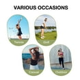thumbnail image 2 of Women’s Sleeveless Tennis Dress with Built-in Shorts and Pockets V Neck Polo Racerback Golf Workout Dress Athletic Skirt, 2 of 6